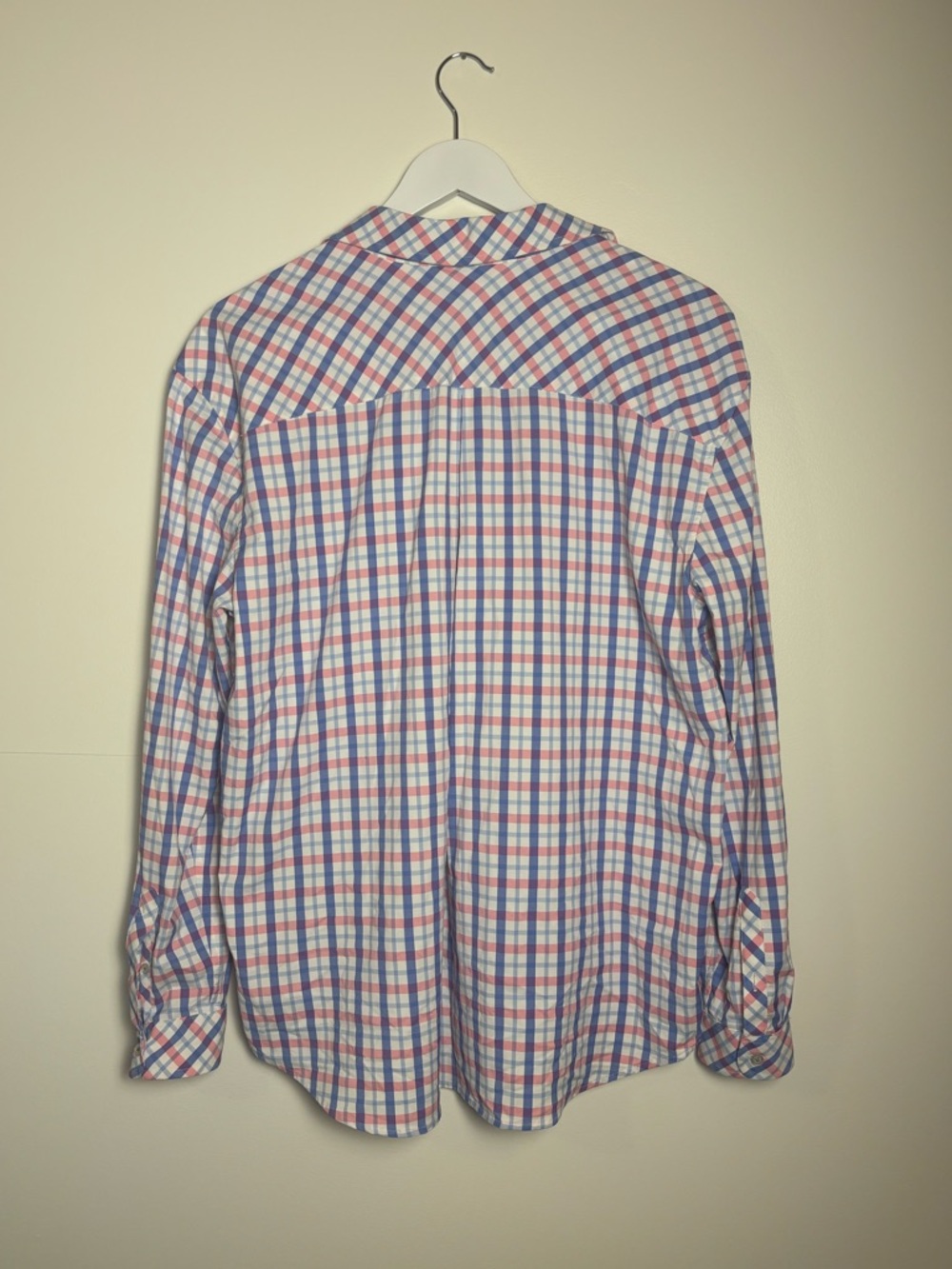 Southern Tide Gameday Intercoastal Hadley Popover Shirt Blue and Pink - Picture 3 of 8